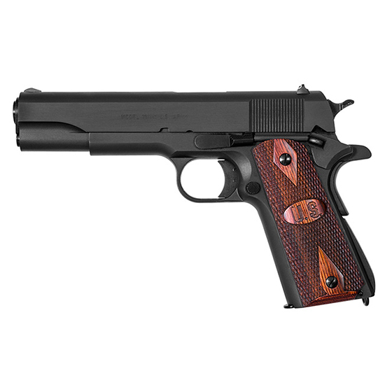 AO 1911A1 9MM BLUED US WOOD GRIP BLEM - Sale